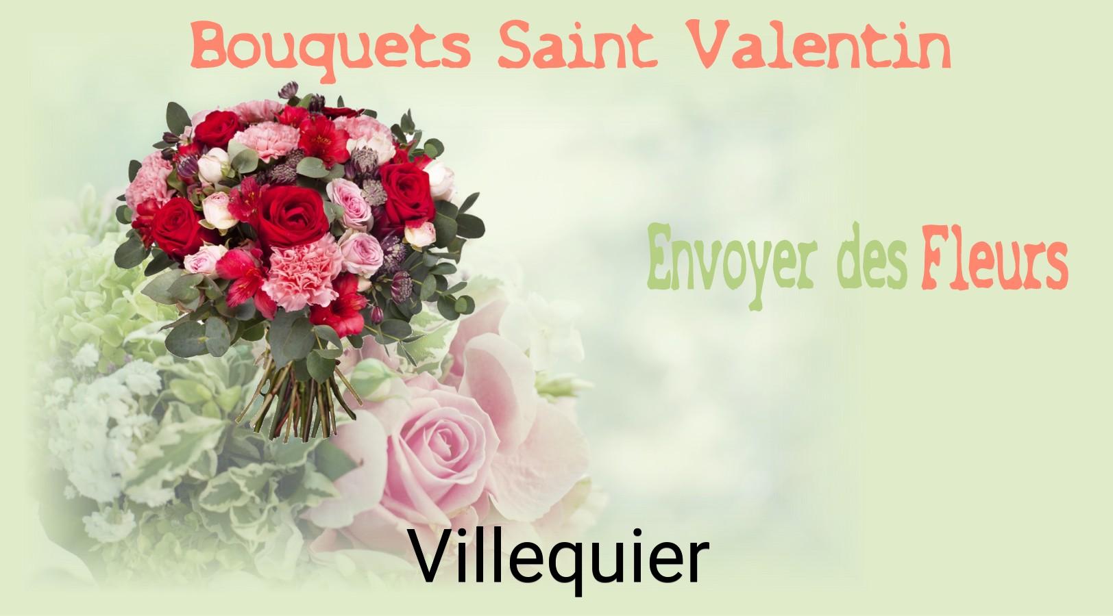 Roses de Saint-Valentin livrées à Villequier